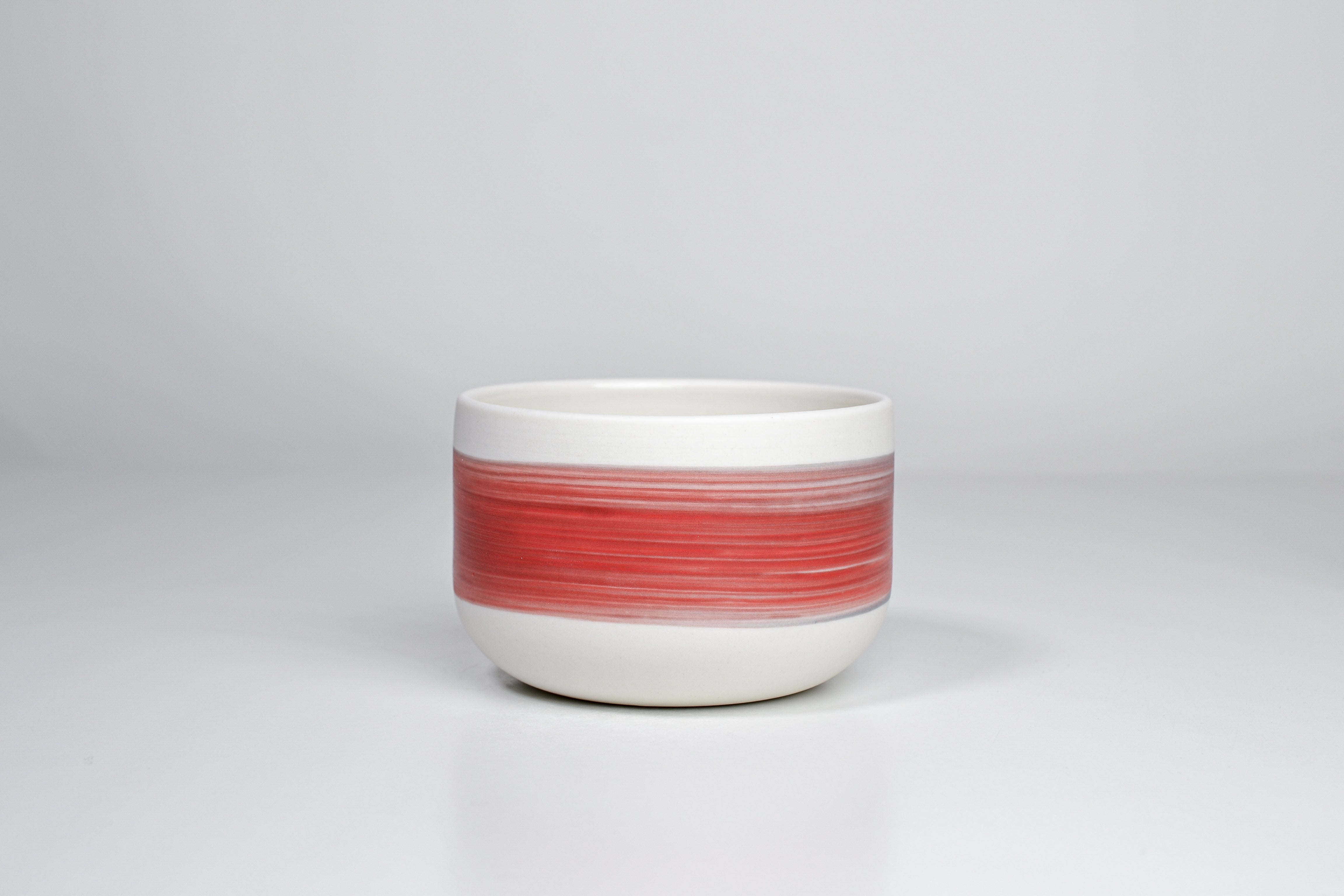 Simple cup, rainbow line, 300ml