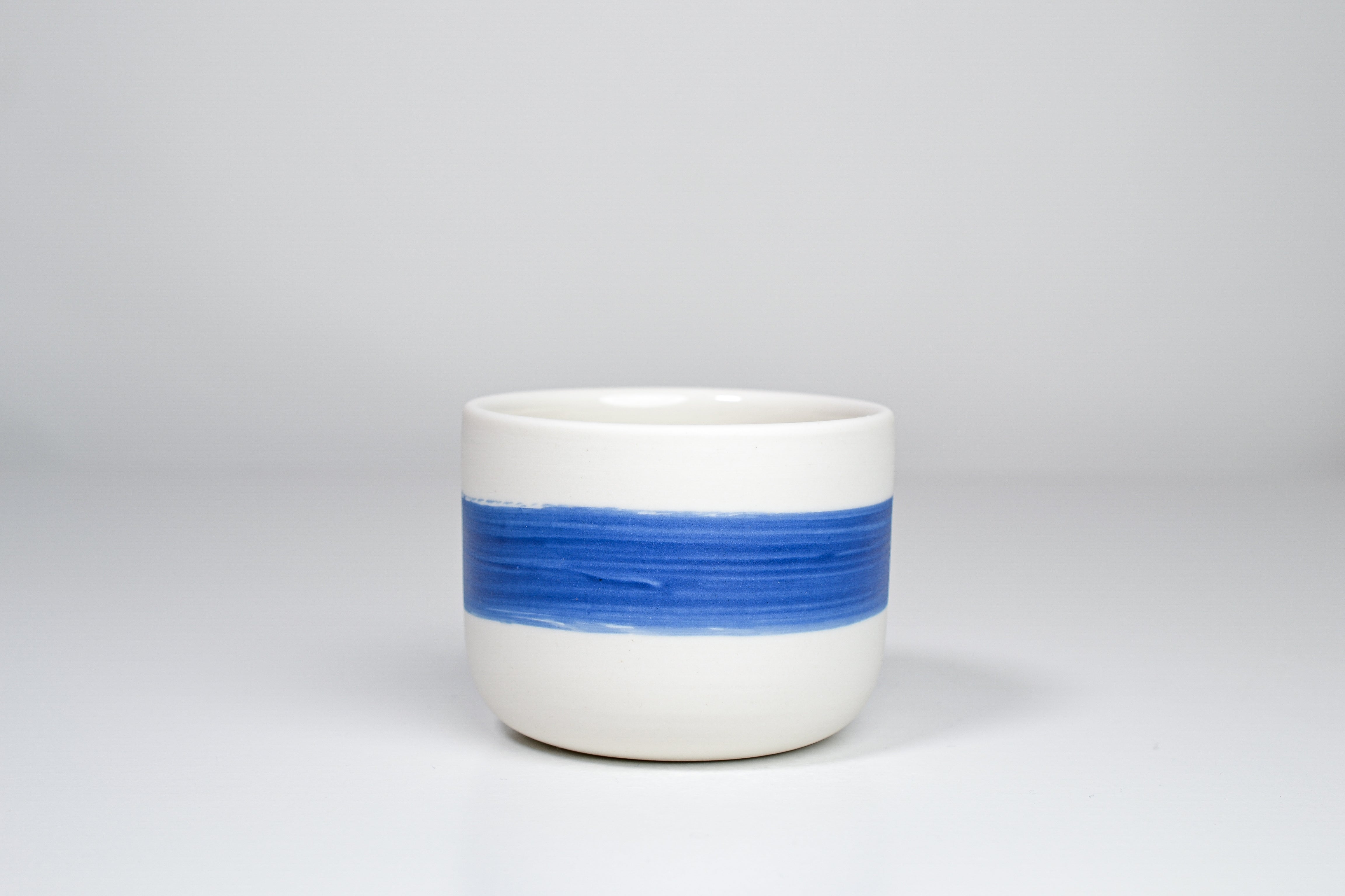 Simple cup, persian blue line 200ml