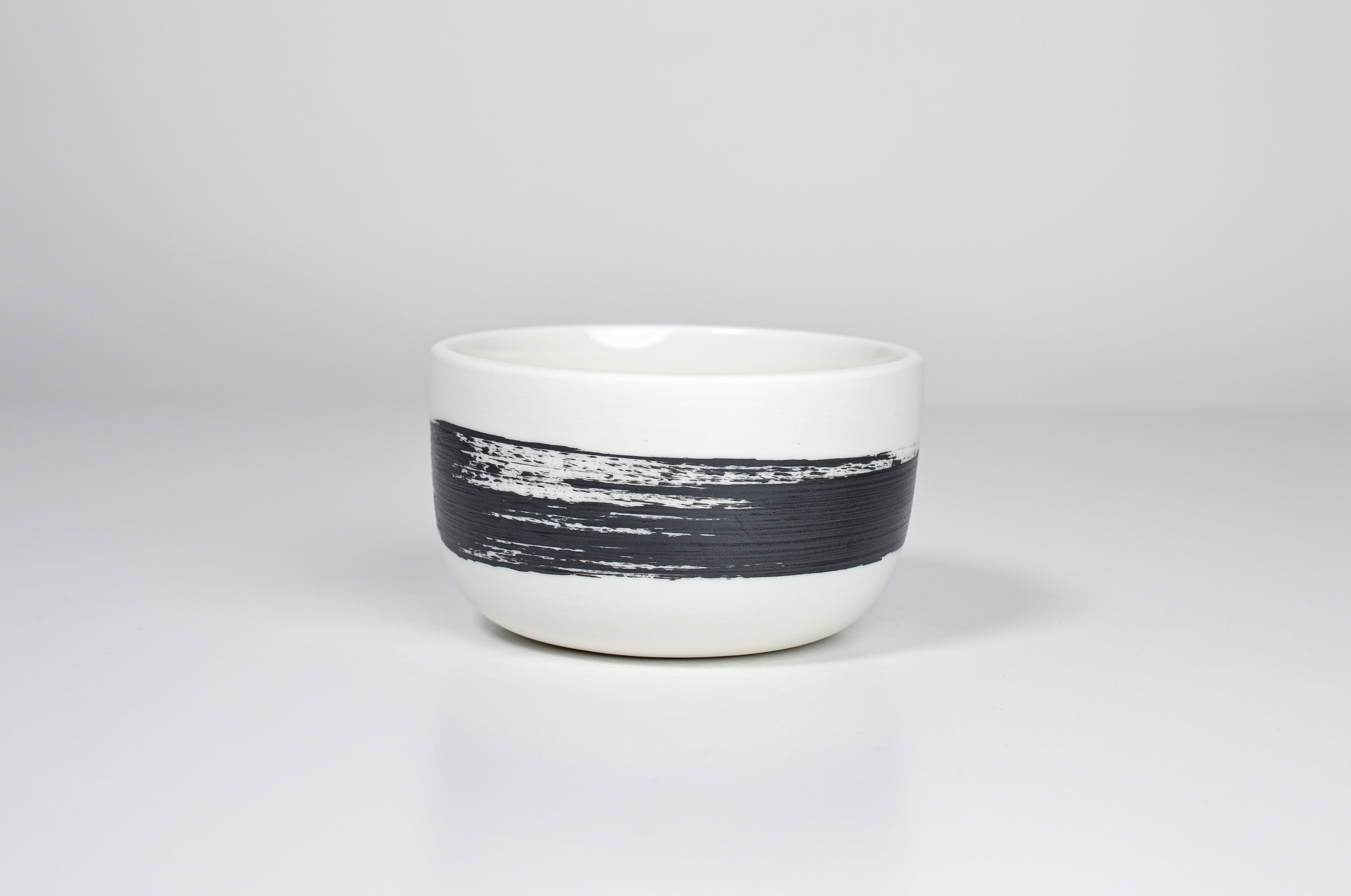 Simple bowl, black line, 250ml