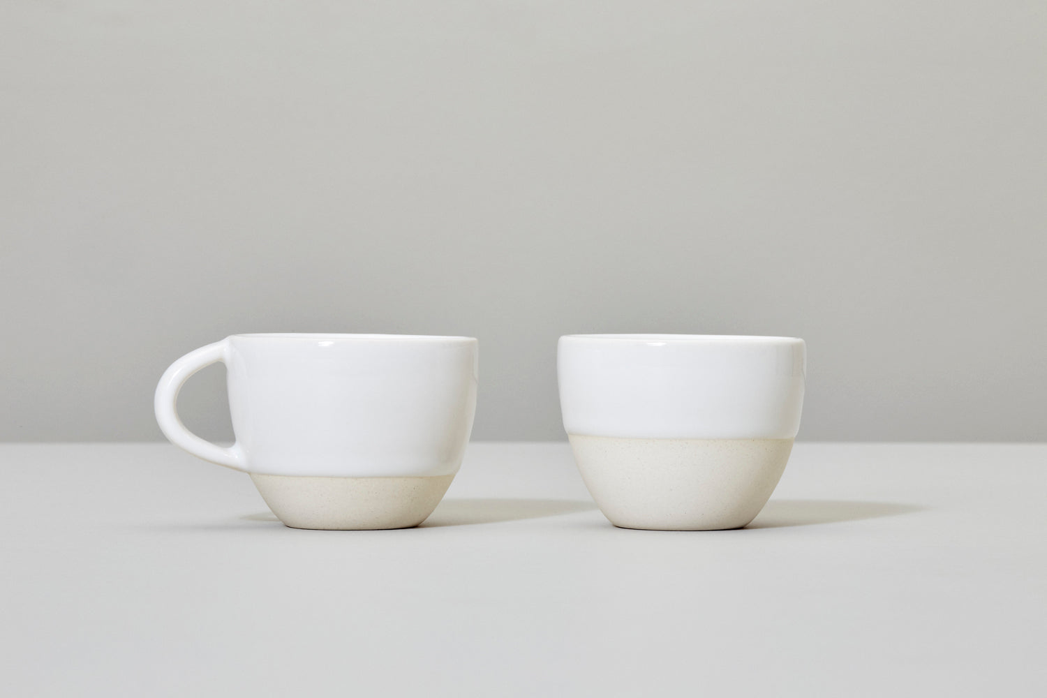 Simple white cup