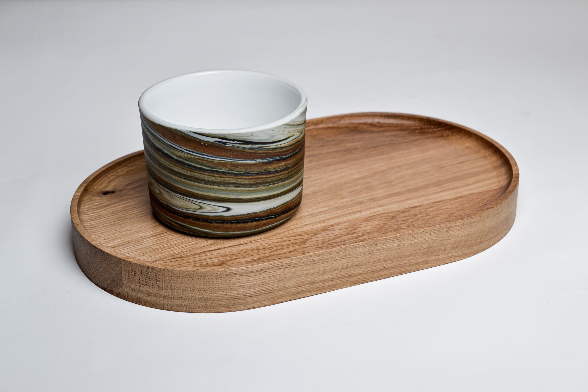 Tray for cappuccino and latte cups